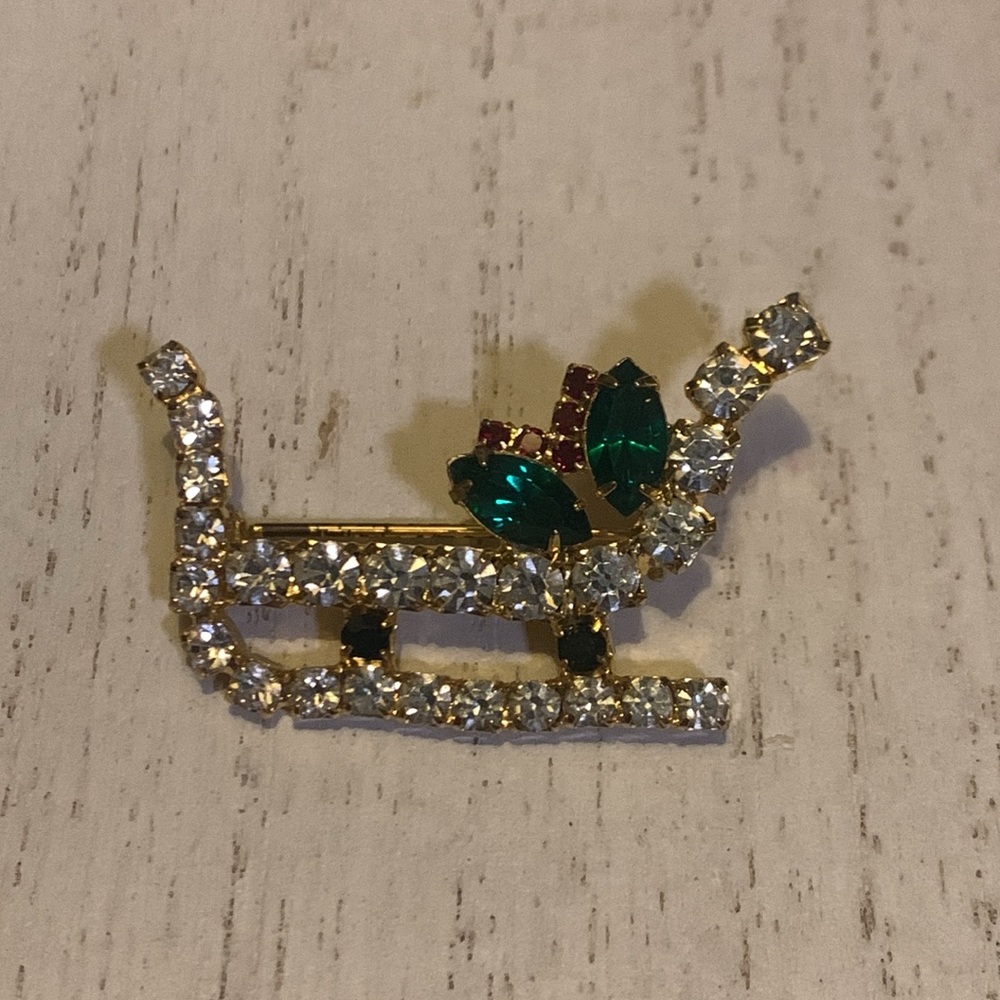 Vintage Christmas Brooches - Picture 3 of 5